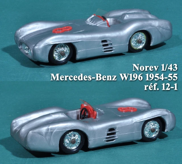NOREV Ancien 1/43 - Mercedes SSK 1928 N°150 Beige - Miniature De Collection Boîte D'origine