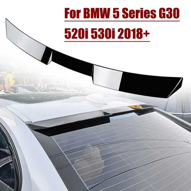 Voiture Aile Becquet Style M5 Pour BMW Série 5 G30 525i 530i Aileron De Coffre Arrière Aile ABS Queue Coffre Lèvre 2017 2018 2019 2020 2021 2022 Aile Lèvre Spoiler (Couleur : Carbon Look