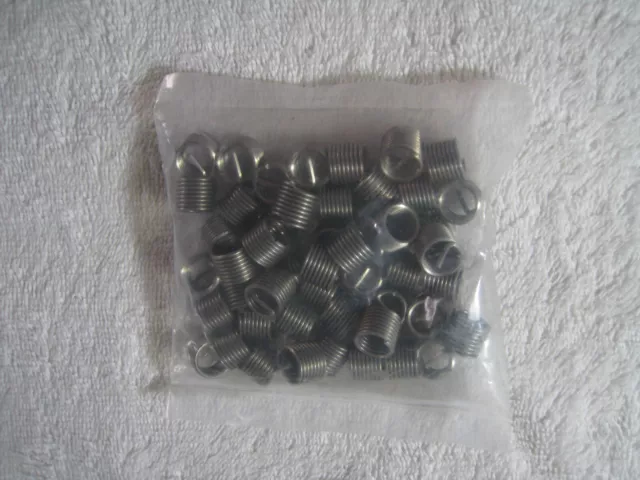 M10 - 1.5 X 2D Thread Inserts Helicoil Type (50 Qty)