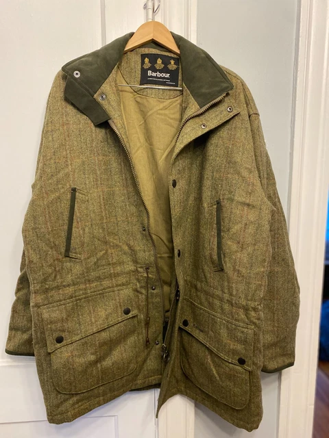 BARBOUR- A1150 DERBY Tweed Coat - 100% Wool -Made @ Uk -44