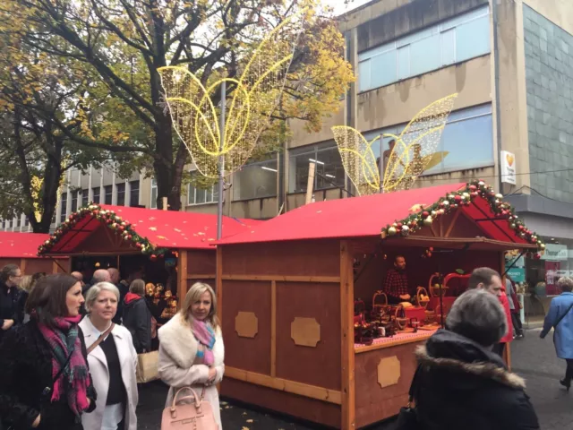 Verkaufsstand Marktstand Verkaufshütte Weihnachtshütte Imbiss klappbar