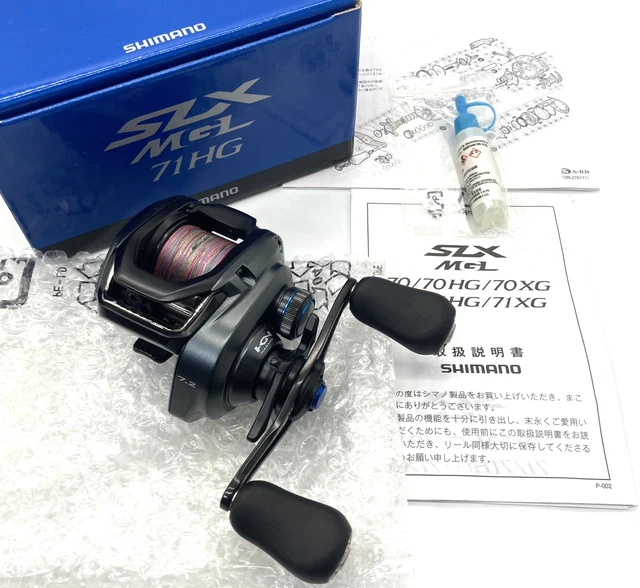 slx mgl　71HG Amazon.com : Shimano Bait Reel Dual Axle 19 SLX MGL 70 Right