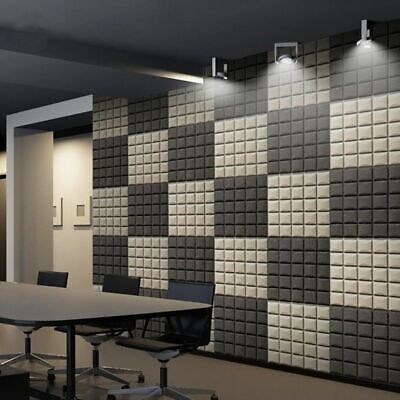 Studio Acoustic Foam Soundproof Wall Panels Sound Absorption Treatment Wedges