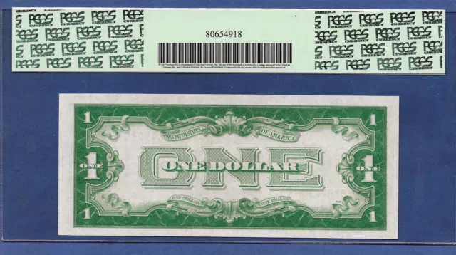 🇺🇸 "Key Note" 1928C $1  Fr-1603 ♚♚Silver Certificate♚♚ Pcgs Very Ch New 64 Ppq 3