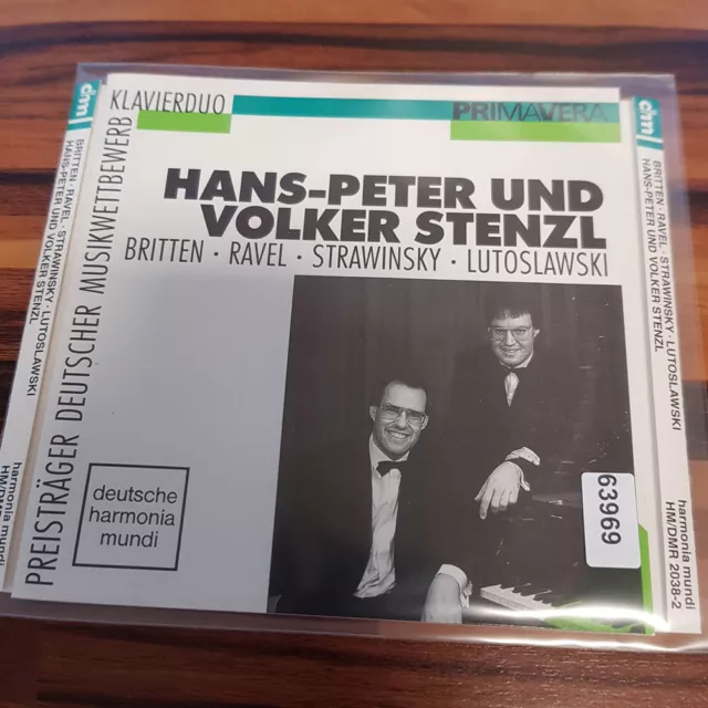 HANS PETER UND VOLKER STENZEL: Britten, Ravel et al    > EX/EX(CD)