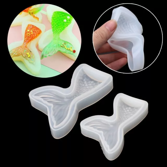 3D Tail Silicone Fondant Mold Sugarcraft Baking Cake Cupcake Decor Tool 2