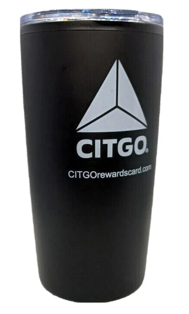 CITGO GAS COFFEE THERMOS; brand new! 20 oz. Thermal mug cup *