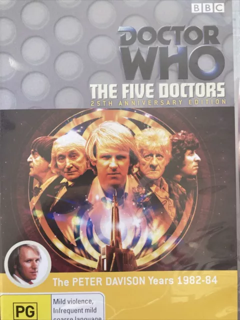 Doctor Who - The Five Doctors DVD JAN46 Peter Davison and ALL the Others!!