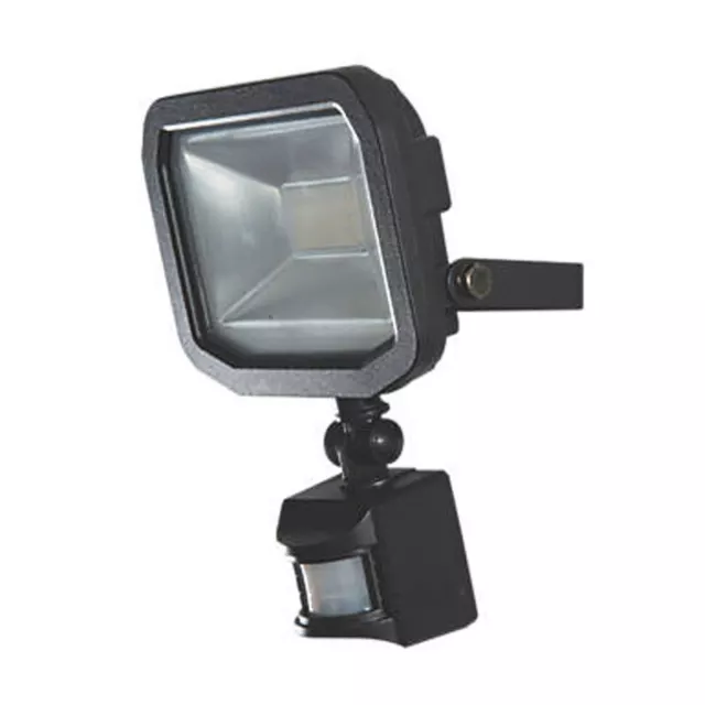 Sector by Luceco Guardian Slimline LED Floodlight~PIR Motion Sensor~IP44~IP65