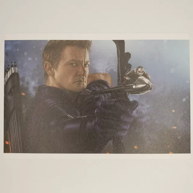 Marvel Captain America Civil War Postcard MCU South Korea 4x6 Hawkeye