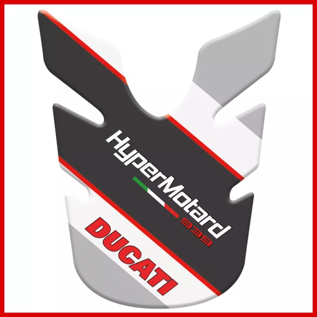 paraserbatoio adesivo per moto DUCATI HYPERMOTARD SP tank pad tankpad 3d adesivi