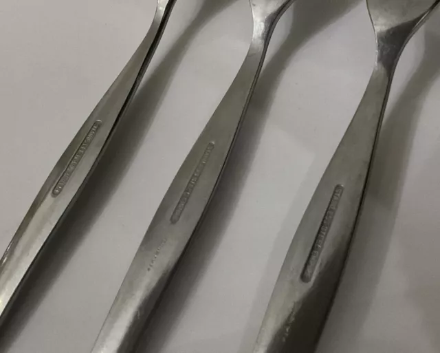 Vintage Retro 3 x Empire Stainless Steel Empire 19.5cm Dinner Forks  - Cutlery 3