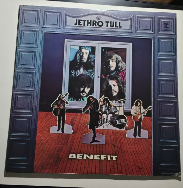 JETHRO TULL -- BENEFIT-  - RECORD ALBUM -lp vintage cHRYSALIS  6400