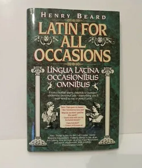 Latin for All Occasions by Henry Beard First edition 1990 Collectible