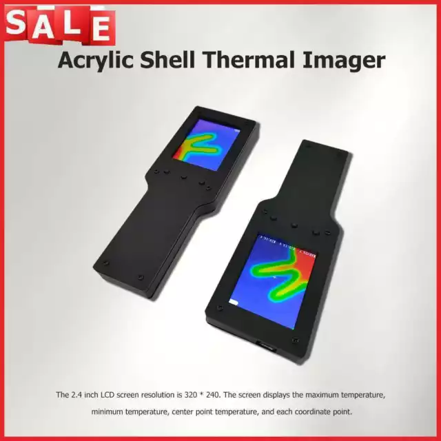 Fotocamera termica portatile risoluzione 32x24 temperatura 8 Hz