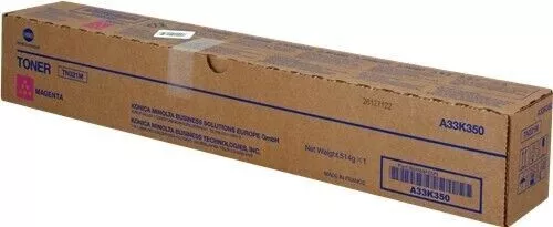 New Genuine Konica Minolta TN321M Magenta Toner Cartridge Boxed Sealed