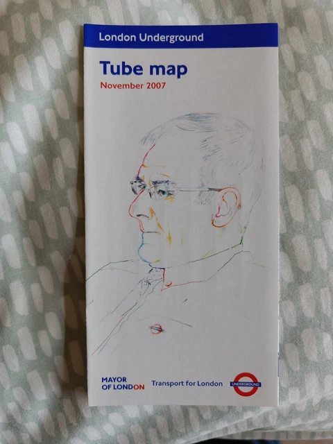 LONDON UNDERGROUND TUBE Map November 2007 £2.50 - PicClick UK