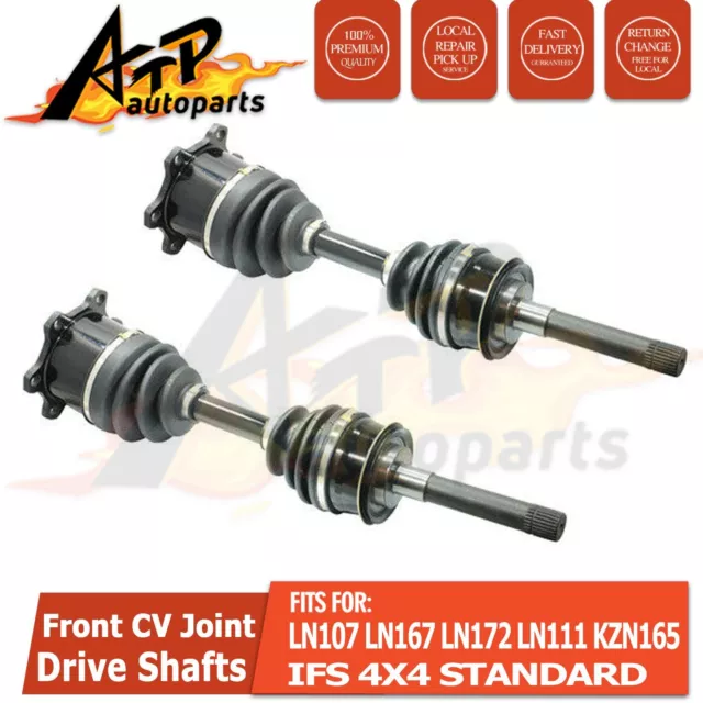 2 CV Joint Axle Drive Shaft For Hilux IFS KZN165 LN107 LN111 LN167 SR5 4x4 88-05