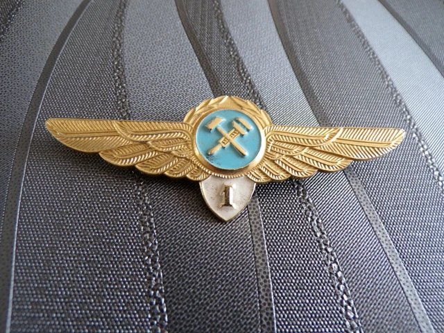 INSIGNE RUSSE ARMEE De L'air Avion De Chasse Urss Cccp Ussr EUR 6,00