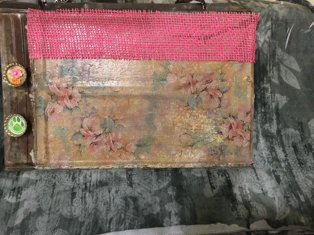Vintage Tile Decoration, 100 Years Old