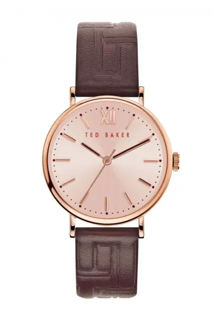 Ted Baker Phylipa Ladies Leather Strap Watch BKPPHF915