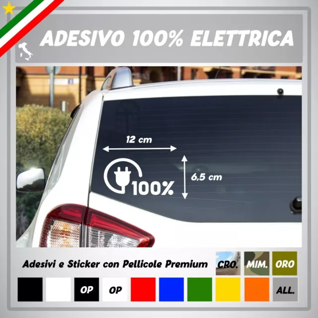 Adhesivo Etiqueta Engomada Vinilo Tuning Coche Electrica Ztl 100%, Autorización