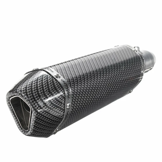 Silenziatore Universale Per Moto 48mm TOTMOX - Acciaio Inox Regolabile Con DB Killer