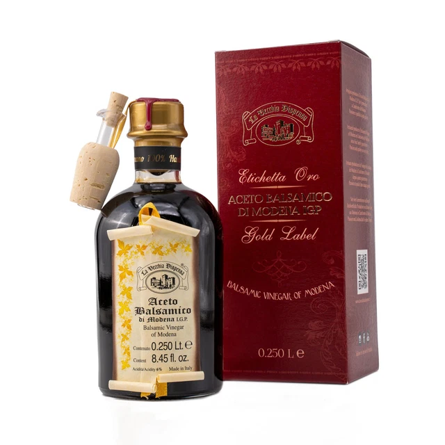 Aceto balsamico ""Etichetta oro"".