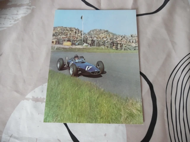 Pub Vintage NUBALGYL pharmaceutique – Rallye BRM Type Formule 1