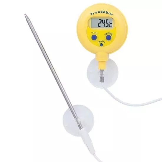 Traceable Waterproof Thermometer With S/S Probe/Cable (4039) Digital Shockproof