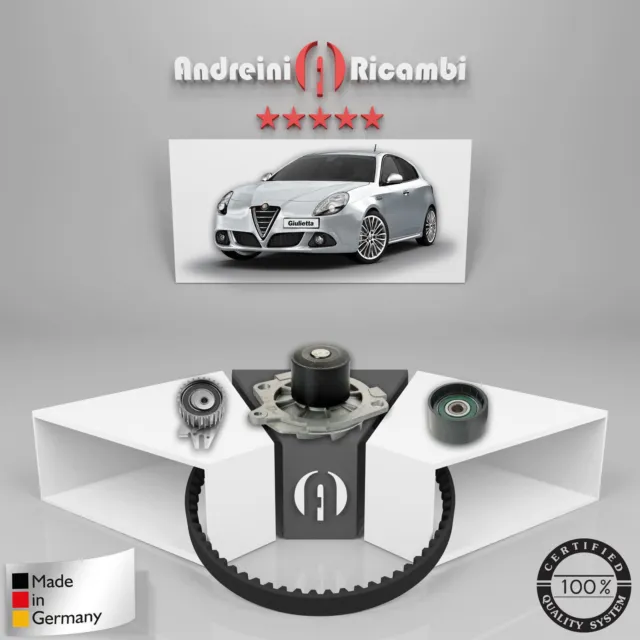 Kit Distribuzione + Pompa Acqua Alfa Romeo Giulietta 1.6 Jtdm 77Kw 105Cv 2014 ->
