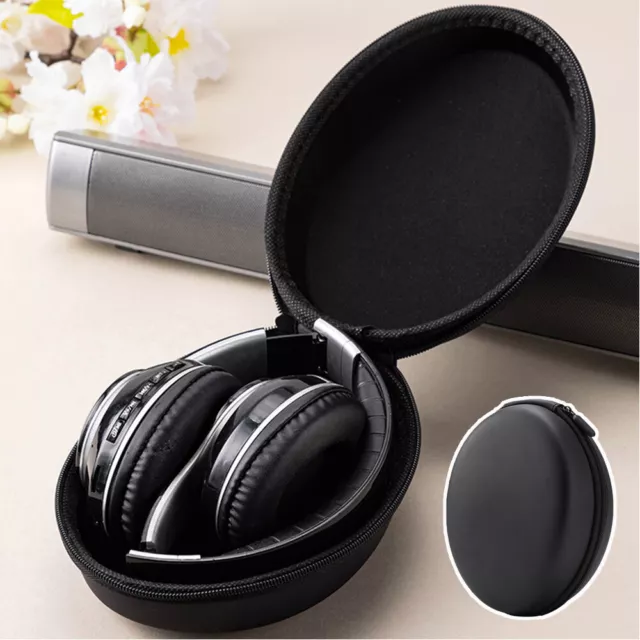 Bolsa De Almacenamiento Portátil Para Auriculares Estuche De Transporte Para <