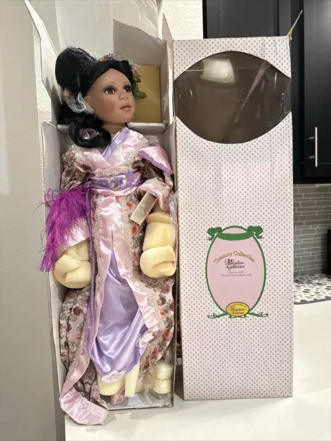 2004 Denise Mc Millan LE MASAKO Paradise Galleries Collection Porcelain Doll 27"