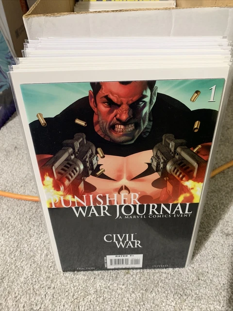 PUNISHER WAR JOURNAL #1-26 2007 Complete Set Matt Fraction 30 Issues W/ Variants