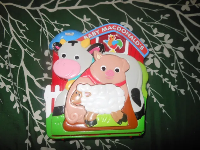 Baby Einstein Baby Macdonald's Interactive Game Farm Puzzle Animal Sounds Works