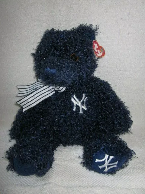 Ty Beanie Buddies Ny Yankees Cleats Bear New