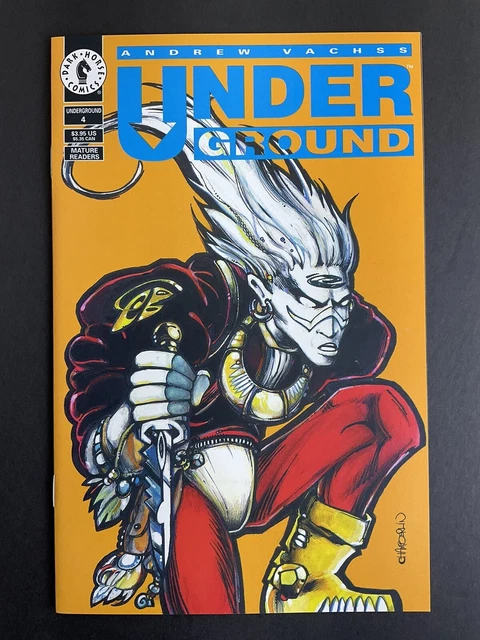 Andrew Vachhs’ Underground #4 Dark Horse Comics 1994 Bagged & Boarded