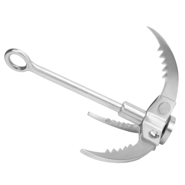 Grappling Hook Durable Folding Survival Hook Stainless Steel Grapple Claw For