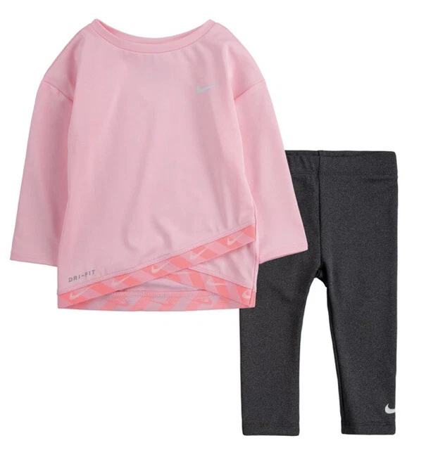 Baby Nike Outfit Leggings Top Girls Age 2 Years RRP £31.99