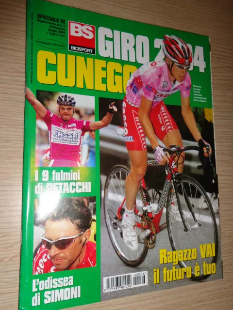 BS Bicisport Revista Edición Especial El Giro de Italia Por Damiano Cunego 2004