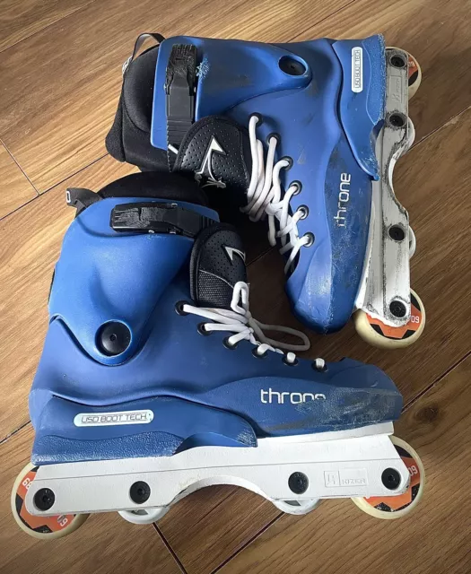 Usd - Classic Throne All Star Xv ('98) Inline Skates - Uk - *Only Skated Once*