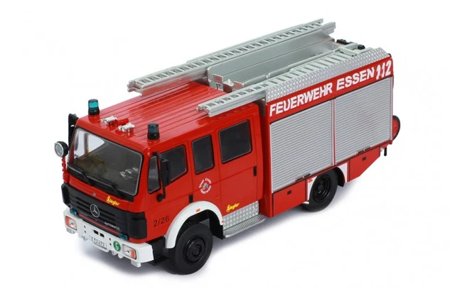 MB MERCEDES BENZ LF 16/12 - Ziegler Hannover - 1995 - Firetruck - IXO 1:43 EUR 52,90 - DE
