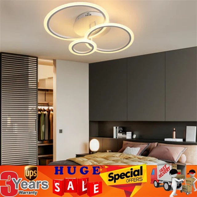 Modern LED Acrylic Ceiling Light Pendant Light Chandelier Bedroom Creative Lamp
