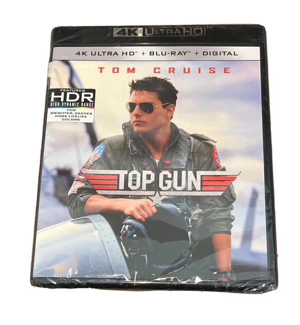 TOP GUN [4K Ultra + Bluray + Digital] Sealed NO Slip £15.65 PicClick UK