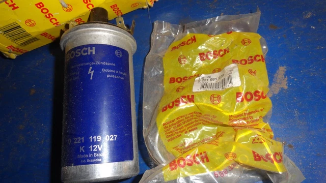 volvo 240/740 coil / bracket genuine bosch,nos