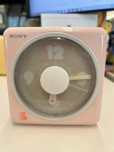 SONY FM/AM 2バンド クロックラジオICF-A8 ピンク ジャンク SONY FM/AM 2バンド クロックラジオICF-A8 ピンク ジャンク SONY FM/AM