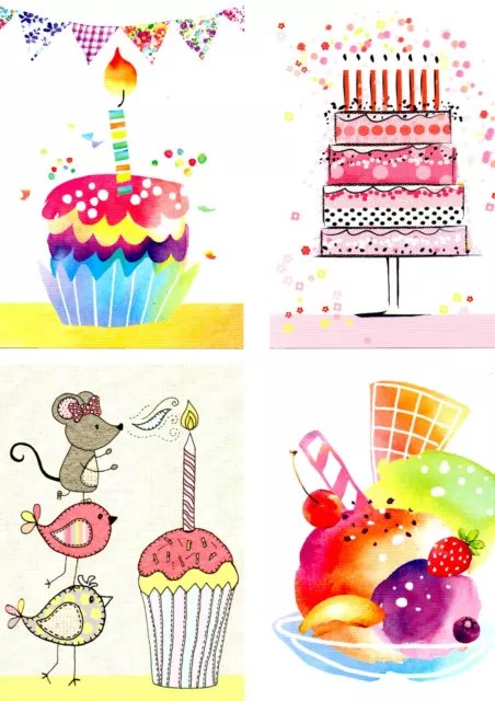Craft Clearout - 24 x A6 toppers from Hunkydory Little Book of SWEET TREATS