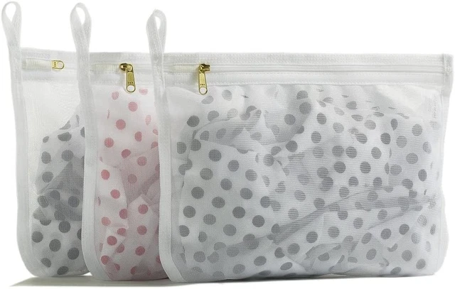 TENRAI Delicates Laundry Bags, Bra Fine Mesh Wash Bag for Underwear, Lingerie, B