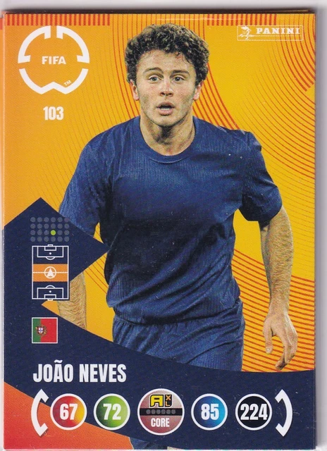 Figurine MINIX - Football Stars - Coupe du Monde #138 - Portugal - Joao Neves - 12 cm