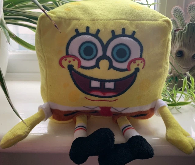 Block Plush SPONGEBOB SQUAREPANTS 6” Square Block Plush Soft Toy Nickelodeon ...